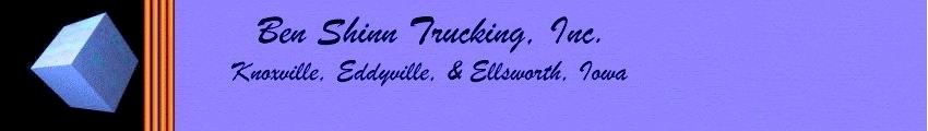 Ben Shinn Trucking, Inc. banner